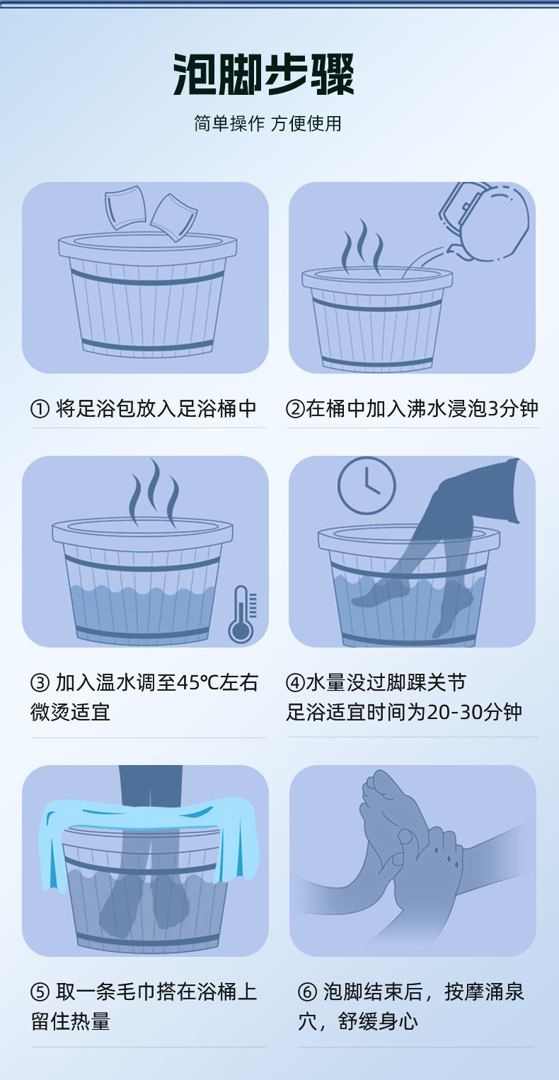 睡眠足浴包
